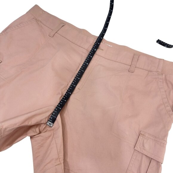 Lee Womens 18M Regular Fit Mid-Rise Cargo Shorts Comfy Waistsband - Picture 6 of 13